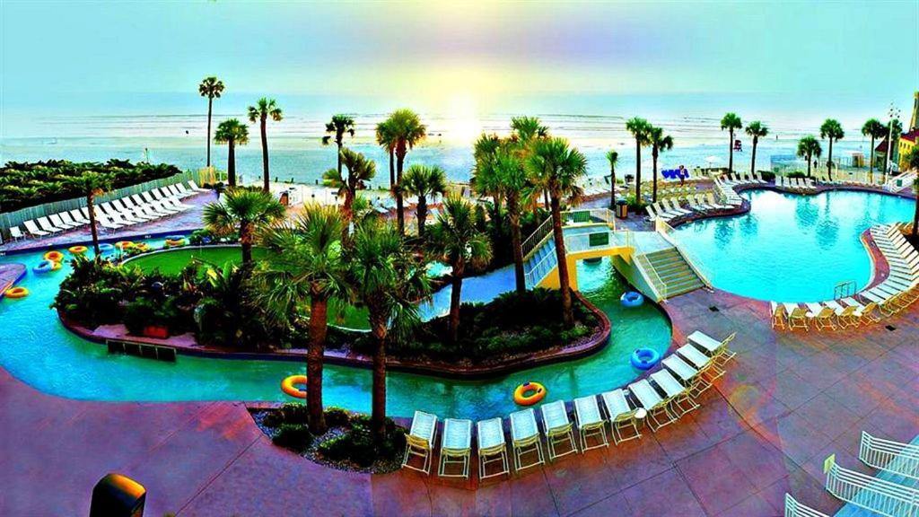 14Th Floor 2 Bedroom Resort Condo Direct Oceanfront Wyndham Ocean Walk Resort Daytona Beach 1401 Exterior foto